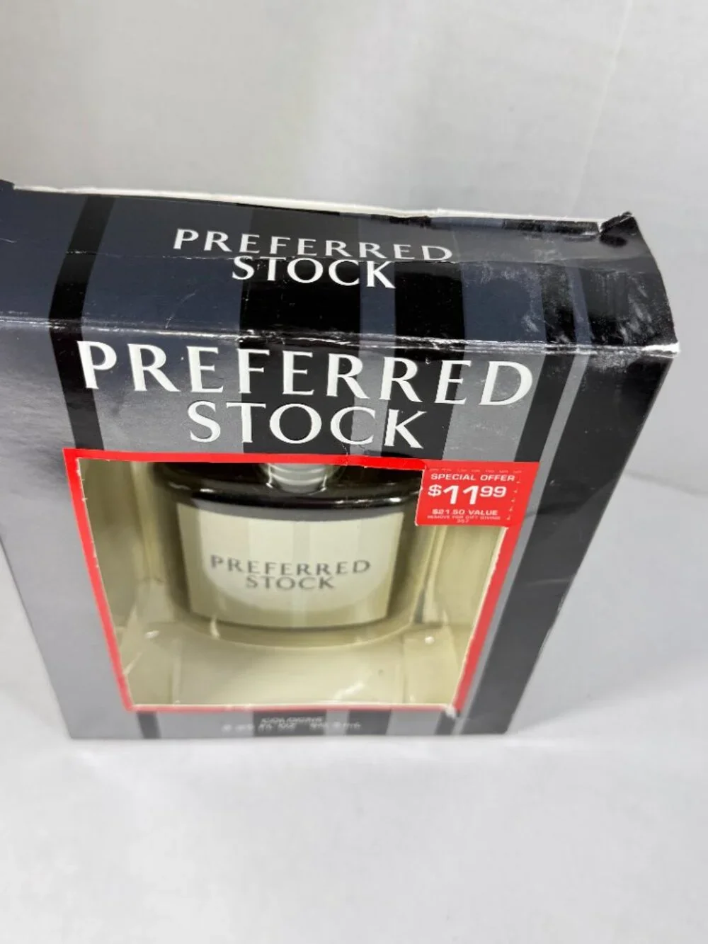 Preferred Stock Cologne Vintage 2.25fl.oz/66.5ml Splash by COTY - New Old Stock